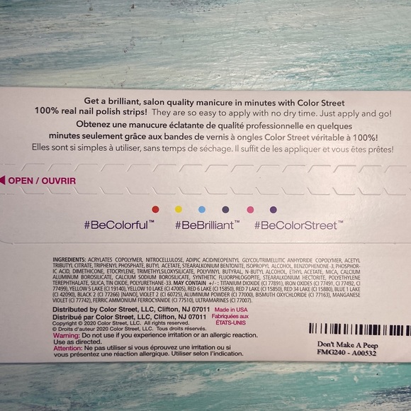 Color Street Don’t Make a Peep - Picture 2 of 2